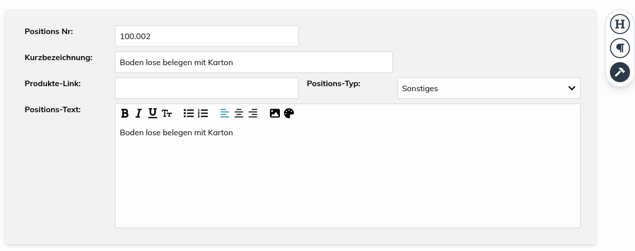 Schnelles Arbeiten mit Katalogen
